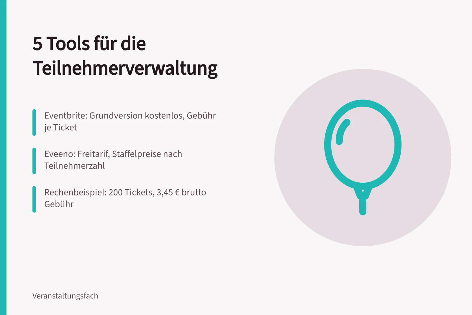 Vergleich von fünf Tools zur Teilnehmerverwaltung bei Tagungen